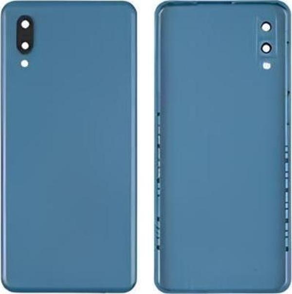 Samsung Galaxy A02  - SM-A022 FULL Kasa Arka Kapak Takım MAVİ - Image 1