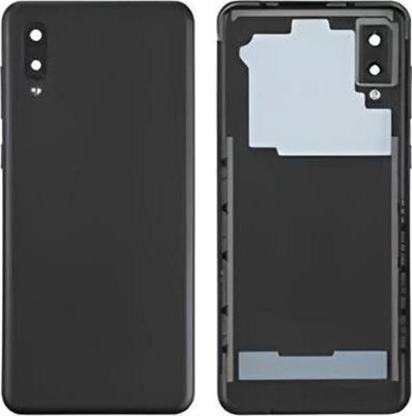 Samsung Galaxy A02  - SM-A022 FULL Kasa Arka Kapak Takım SİYAH - Image 1