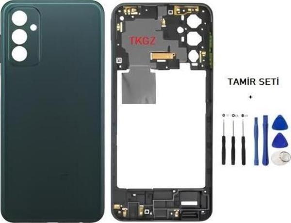 Samsung Galaxy M23  - SM-M236 FULL Kasa Arka Kapak Takım SİYAH - TAMİR SETİ - Image 1