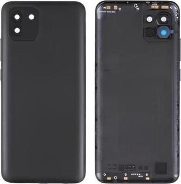 Samsung Galaxy A03  - SM-A035 FULL Kasa Arka Kapak Takım SİYAH - Image 1