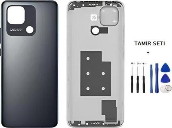 Xiaomi redmi 10C FULL Kasa Arka Kapak Yan Tuş Takımı SİYAH - TAMİR SETİ - Image 1