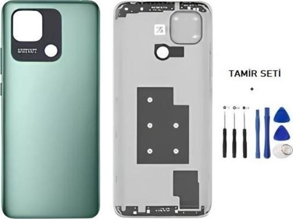 Xiaomi redmi 10C FULL Kasa Arka Kapak Yan Tuş Takımı YEŞİL - TAMİR SETİ - Image 1