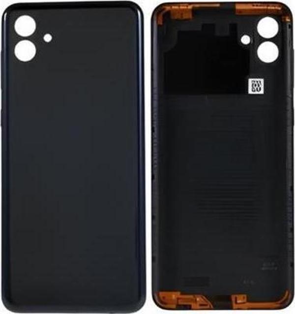 Samsung Galaxy A04 - SM-A045 FULL Kasa Arka Kapak Takım SİYAH - Image 1