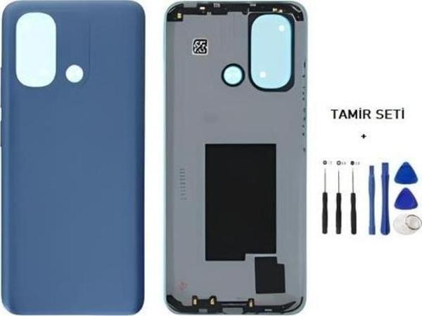 Xiaomi redmi 12C FULL Kasa Arka Kapak Yan Tuş Takımı MAVİ - TAMİR SETİ - Image 1