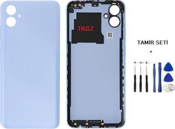 Samsung Galaxy A04E - SM-A042 FULL Kasa Arka Kapak Takım MAVİ - TAMİR SETİ - Image 1