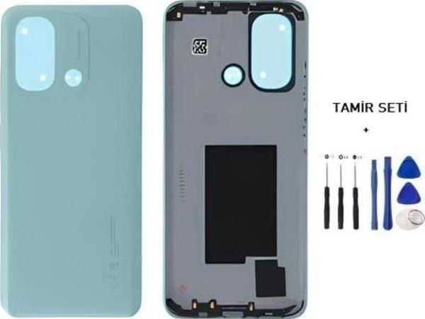 Xiaomi redmi 12C FULL Kasa Arka Kapak Yan Tuş Takımı YEŞİL - TAMİR SETİ - Image 1
