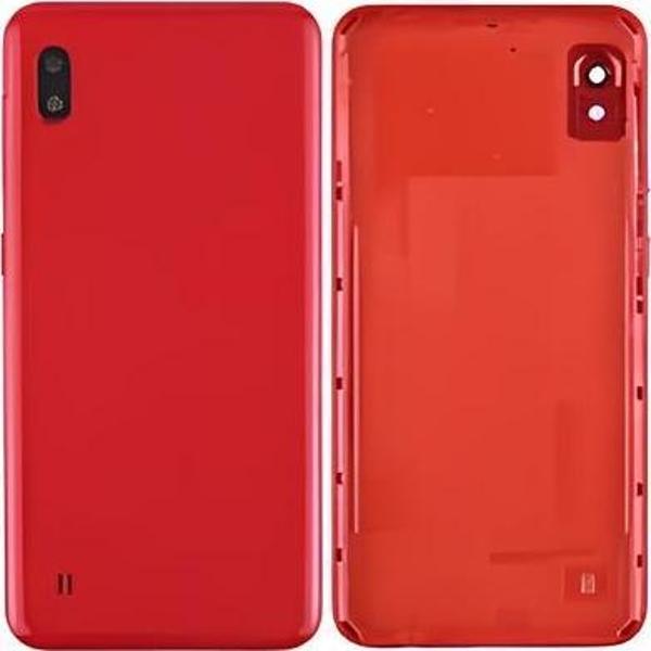 Samsung Galaxy A10  - SM-A105F FULL Kasa Arka Kapak Takım KIRMIZI - Image 1