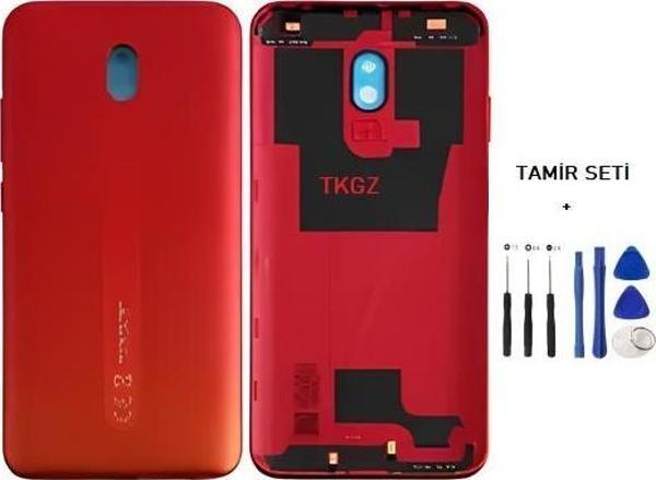 Xiaomi redmi 8A FULL Kasa Arka Kapak Yan Tuş Takımı KIRMIZI - TAMİR SETİ - Image 1