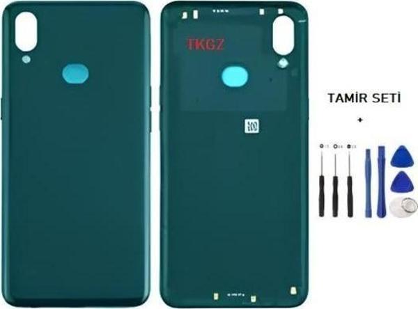 Samsung Galaxy A10S  - SM-A107F FULL Kasa Arka Kapak Takım YEŞİL - TAMİR SETİ - Image 1