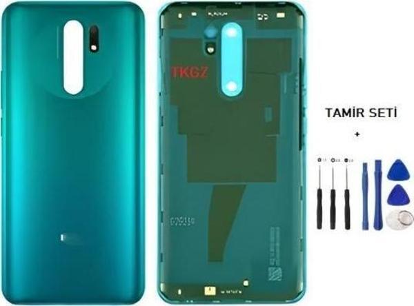 Xiaomi redmi 9 FULL Kasa Arka Kapak Yan Tuş Takımı YEŞİL - TAMİR SETİ - Image 1