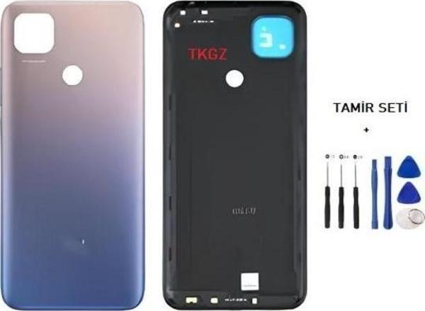 Xiaomi redmi 9C FULL Kasa Arka Kapak Yan Tuş Takımı MOR - TAMİR SETİ - Image 1