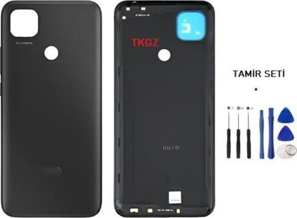 Xiaomi redmi 9C FULL Kasa Arka Kapak Yan Tuş Takımı SİYAH - TAMİR SETİ - Image 1