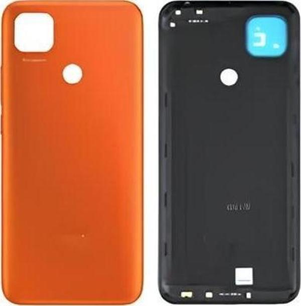 Xiaomi redmi 9C FULL Kasa Arka Kapak Yan Tuş Takımı TURUNCU - Image 1