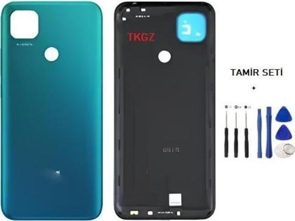 Xiaomi redmi 9C FULL Kasa Arka Kapak Yan Tuş Takımı YEŞİL - TAMİR SETİ - Image 1