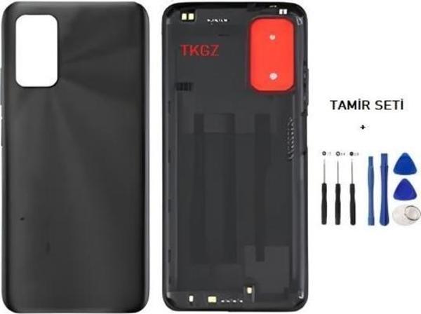 Xiaomi redmi 9T FULL Kasa Arka Kapak Yan Tuş Takımı SİYAH - TAMİR SETİ - Image 1