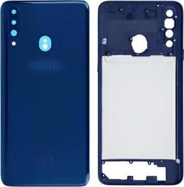 Samsung Galaxy A20S  - SM-A207F FULL Kasa Arka Kapak Takım MAVİ - Image 1