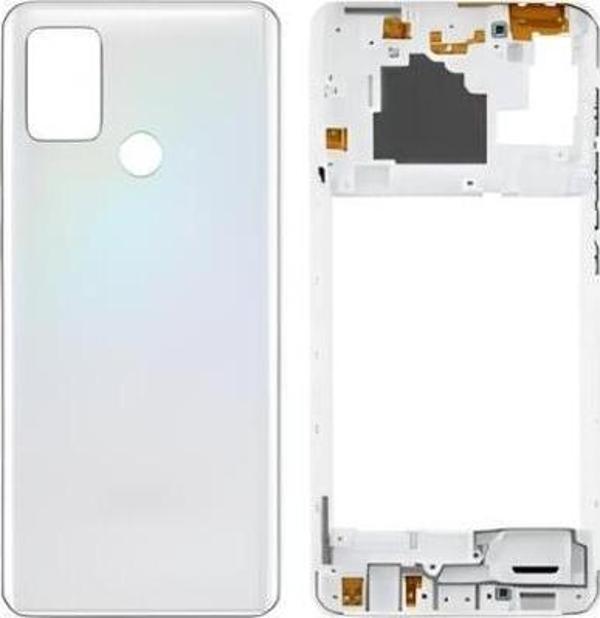 Samsung Galaxy A21S  - SM-A217F FULL Kasa Arka Kapak Takım BEYAZ - Image 1