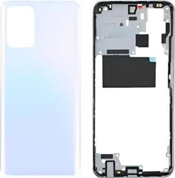 Xiaomi redmi NOTE 10S FULL Kasa Arka Kapak Takım BEYAZ - Image 1