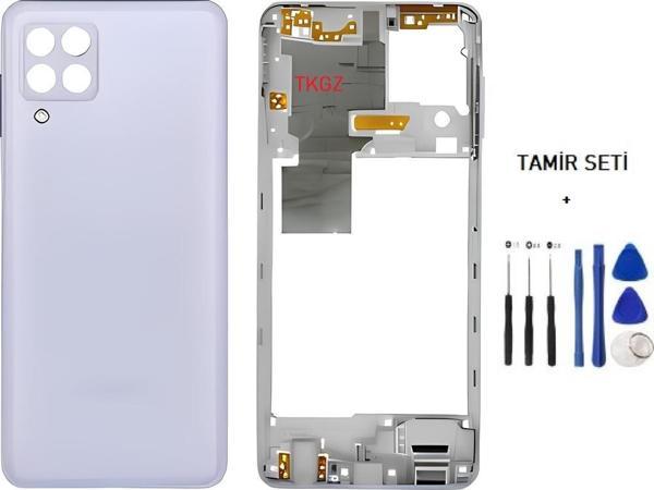 Samsung Galaxy A22  - SM-A225F  4G FULL Kasa Arka Kapak Takım MOR - TAMİR SETİ - Image 1