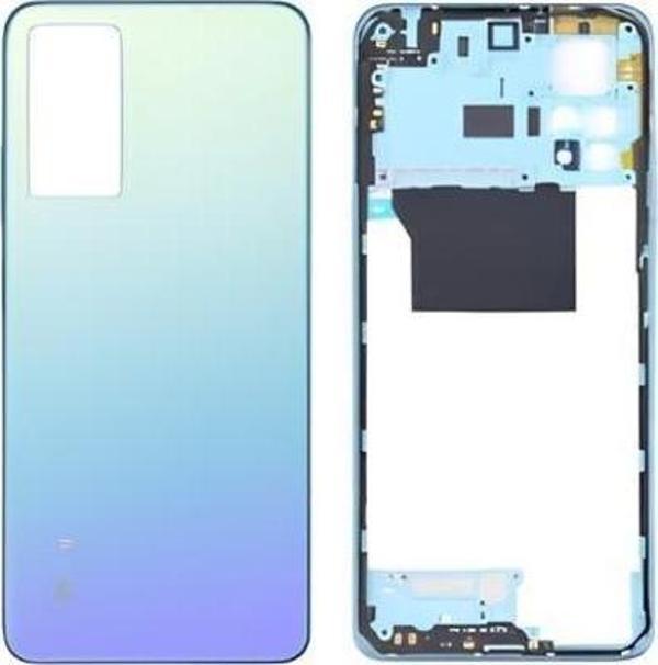 Xiaomi redmi NOTE 11 PRO  -4G-  FULL Kasa Arka Kapak Takım MAVİ - Image 1