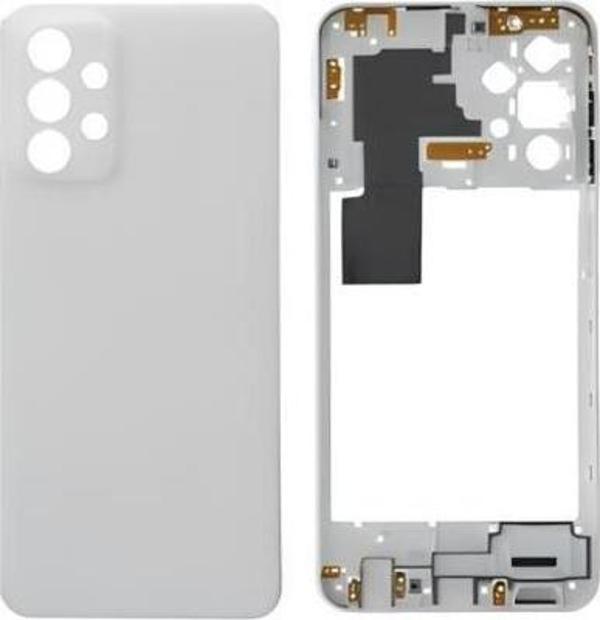 Samsung Galaxy A23  - SM-A235F FULL Kasa Arka Kapak Takım BEYAZ - Image 1
