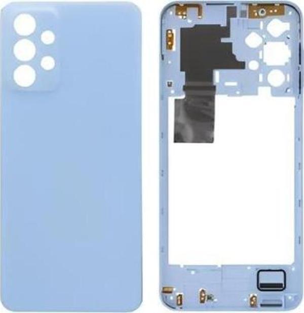 Samsung Galaxy A23  - SM-A235F FULL Kasa Arka Kapak Takım MAVİ - Image 1