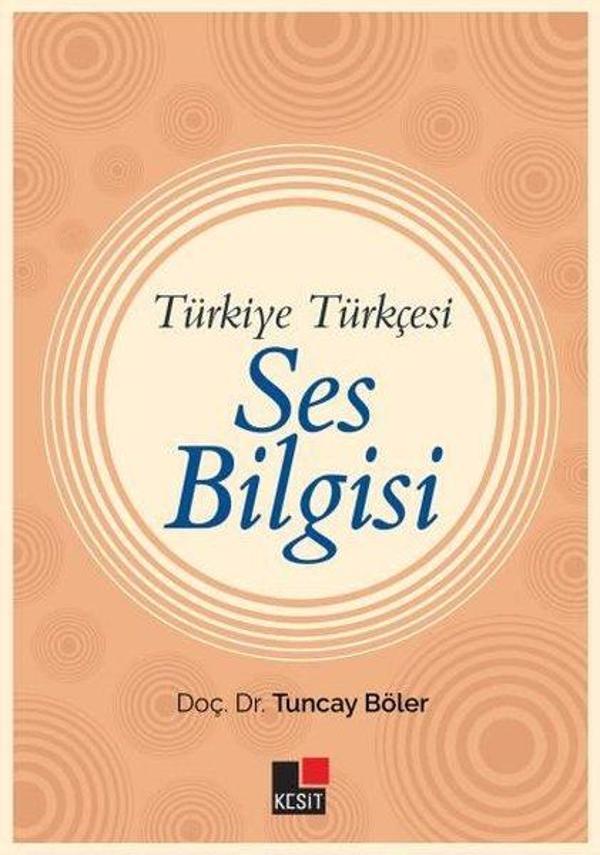 Ses Bilgisi - Türkiye Türkçesi - Kesit Yayınları - Image 1