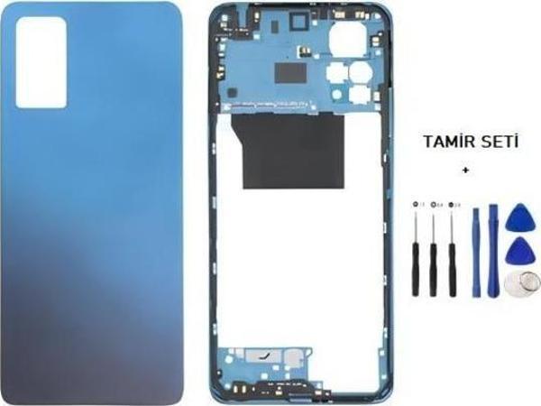 Xiaomi redmi NOTE 11 PRO  -5G-  FULL Kasa Arka Kapak Takım MAVİ - TAMİR SETİ - Image 1