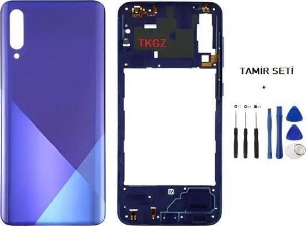 Samsung Galaxy A30S  - SM-A307F FULL Kasa Arka Kapak Takım MAVİ - TAMİR SETİ - Image 1