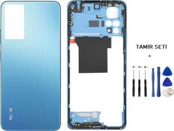 Xiaomi redmi NOTE 12 PRO  -4G-  FULL Kasa Arka Kapak Takım MAVİ - TAMİR SETİ - Image 1