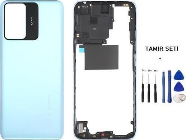 Xiaomi redmi NOTE 12S  FULL Kasa Arka Kapak Takım MAVİ - TAMİR SETİ - Image 1