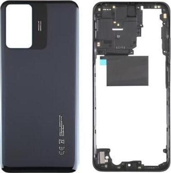 Xiaomi redmi NOTE 12S  FULL Kasa Arka Kapak Takım SİYAH - Image 1