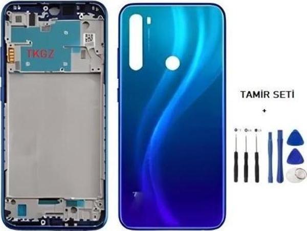 Xiaomi redmi NOTE 8 FULL Kasa Arka Kapak Takım MAVİ - TAMİR SETİ - Image 1