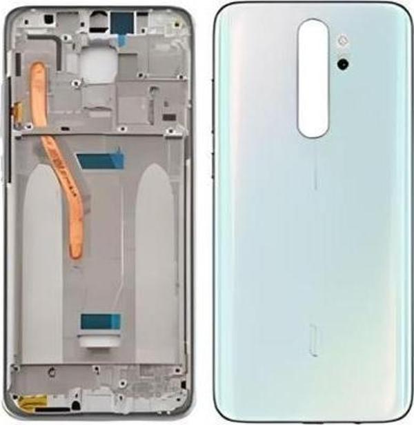 Xiaomi redmi NOTE 8 PRO FULL Kasa Arka Kapak Takım BEYAZ - Image 1