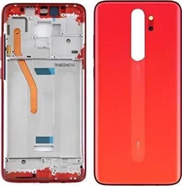 Xiaomi redmi NOTE 8 PRO FULL Kasa Arka Kapak Takım KIRMIZI - Image 1