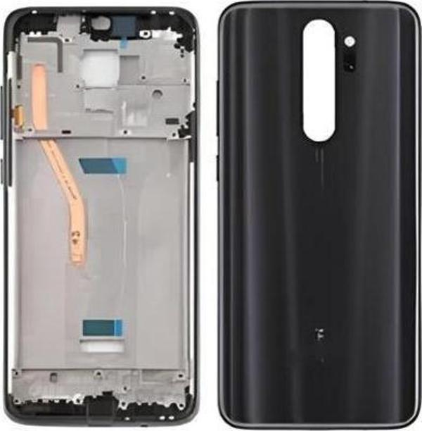 Xiaomi redmi NOTE 8 PRO FULL Kasa Arka Kapak Takım SİYAH - Image 1