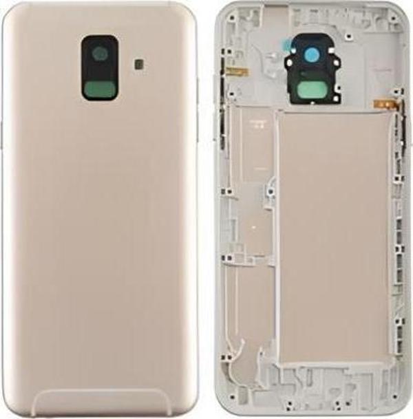 Samsung Galaxy A6  - SM-A600F FULL Kasa Arka Kapak Takım GOLD - Image 1