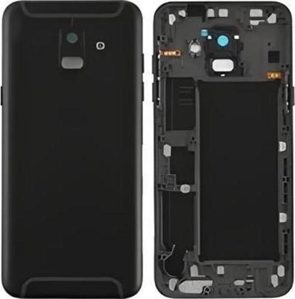 Samsung Galaxy A6  - SM-A600F FULL Kasa Arka Kapak Takım SİYAH - Image 1
