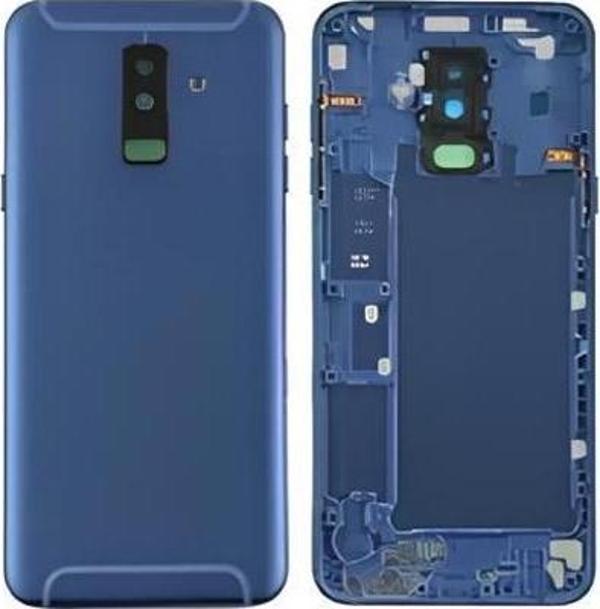 Samsung Galaxy A6 PLUS  - SM-A605F FULL Kasa Arka Kapak Takım MAVİ - Image 1