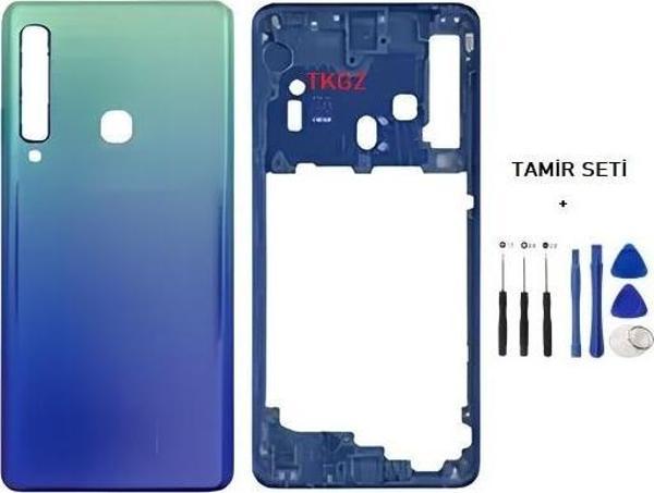 Samsung Galaxy A9  - SM-A920F FULL Kasa Arka Kapak Takım MAVİ - TAMİR SETİ - Image 1
