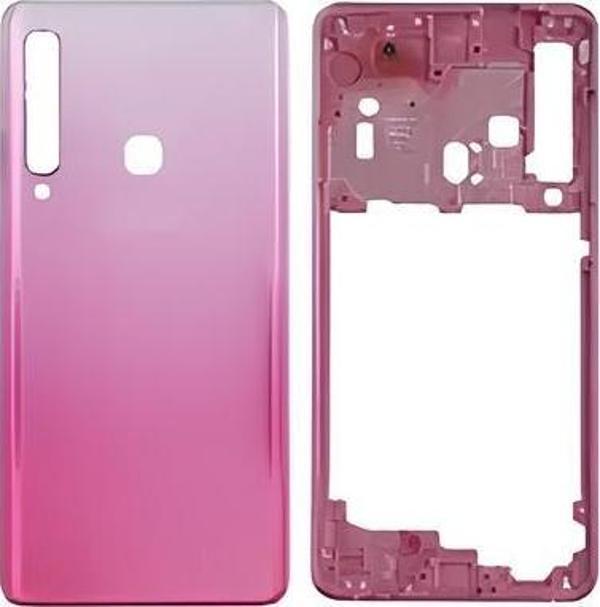 Samsung Galaxy A9  - SM-A920F FULL Kasa Arka Kapak Takım PEMBE - Image 1