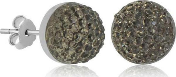 Gümüş Kristal Çivili Kadın Küpe - Image 1