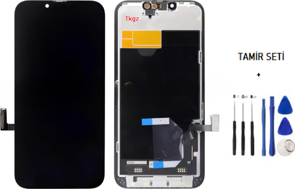 İphone 13 Lcd Ekran Dokunmatik  Kalite (GX MARKA) + TAMİR SETİ - Image 1