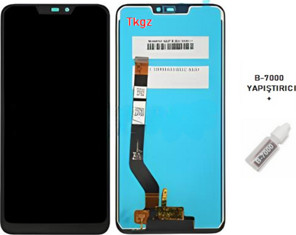 Huawei Uyumlu HONOR 8C Lcd Ekran Dokunmatik  Kalite + B-7000 - Image 1