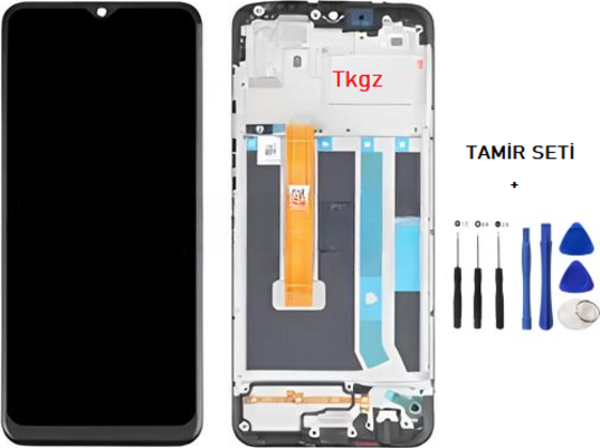 OPPO A15 Lcd Ekran Dokunmatik  Kalite ÇITALI + TAMİR SETİ - Image 1