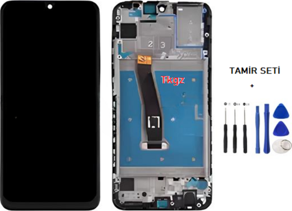 Huawei Uyumlu P Smart 2019 Lcd Ekran Dokunmatik  Kalite ÇITALI + TAMİR SETİ - Image 1