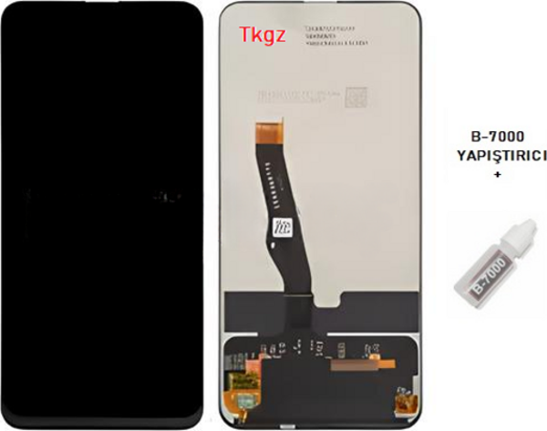 Huawei Uyumlu P SMART Z Lcd Ekran Dokunmatik  Kalite + B-7000 - Image 1