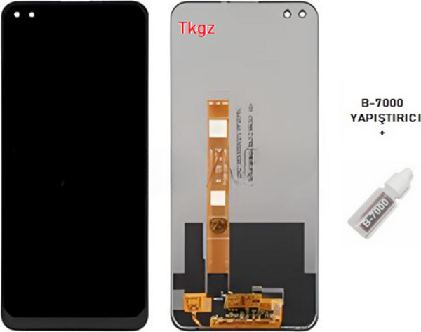 OPPO REALMİ 6 PRO Lcd Ekran Dokunmatik  Kalite + B-7000 - Image 1