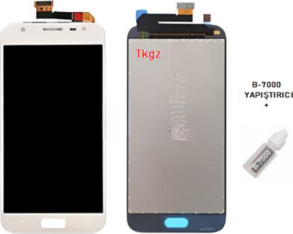Samsung Galaxy J3 PRO  - SM-J330F Lcd Ekran Dokunmatik  Kalite BEYAZ + B-7000 - Image 1