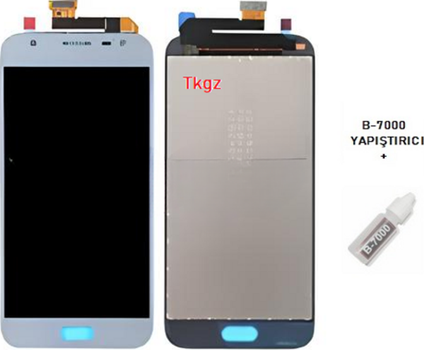 Samsung Galaxy J3 PRO  - SM-J330F Lcd Ekran Dokunmatik  Kalite MAVİ + B-7000 - Image 1